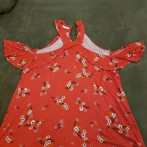 Maurices Off the Shoulder Top, Size Large